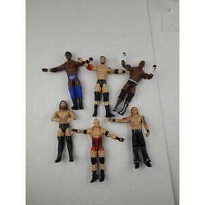 WWE NEXUS Action Figure Lot Elite Wade Barrett Basic Micheal Tarver Nxt Aew Tna